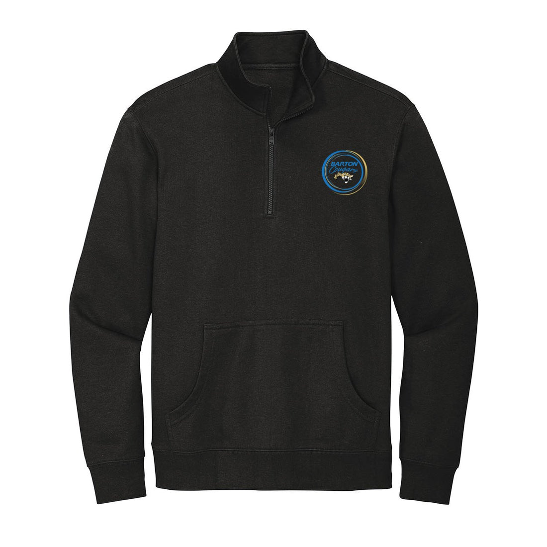 Barton Cougars District V.I.T. Fleece 1/4-Zip - Sweaters/Hoodies - Positively Sassy - Barton Cougars District V.I.T. Fleece 1/4-Zip