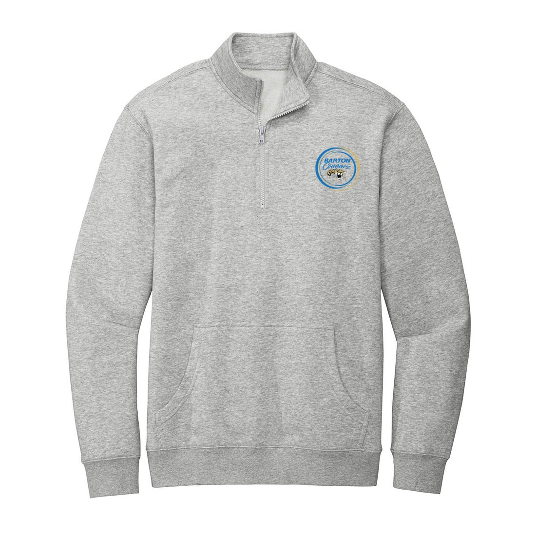 Barton Cougars District V.I.T. Fleece 1/4-Zip - Sweaters/Hoodies - Positively Sassy - Barton Cougars District V.I.T. Fleece 1/4-Zip