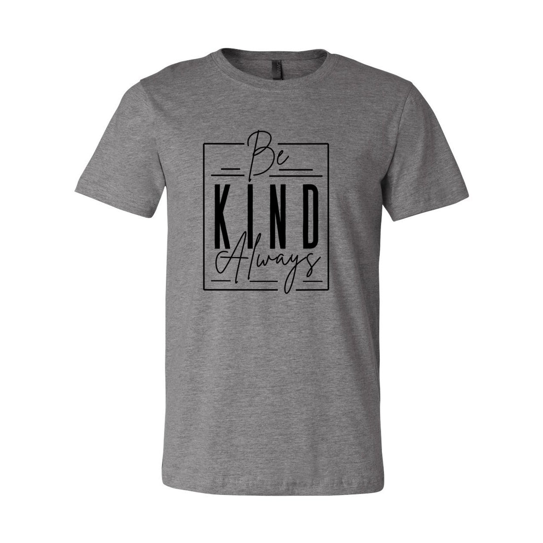 Be Kind Short Sleeve Jersey Tee - T - Shirts - Positively Sassy - Be Kind Short Sleeve Jersey Tee