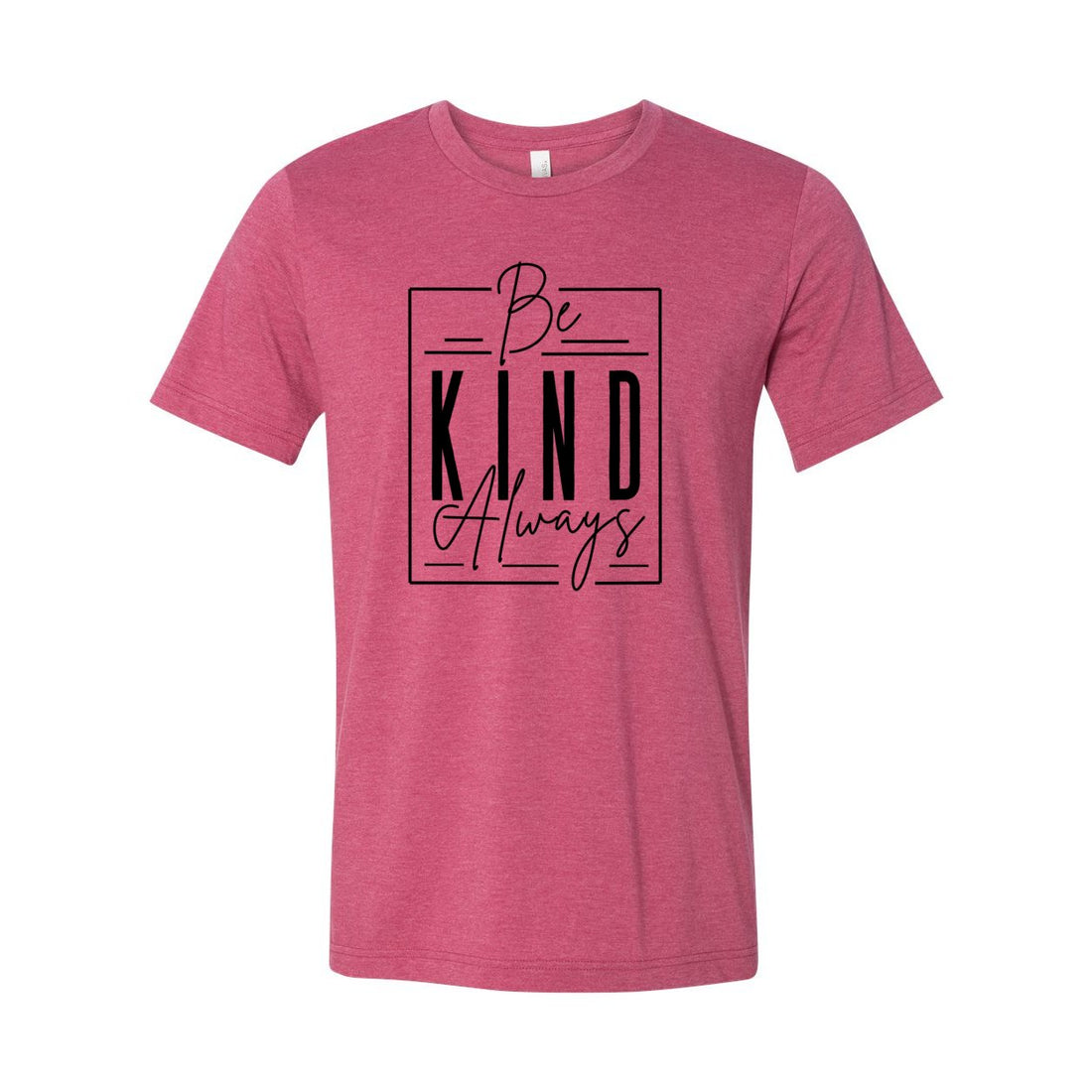 Be Kind Short Sleeve Jersey Tee - T - Shirts - Positively Sassy - Be Kind Short Sleeve Jersey Tee