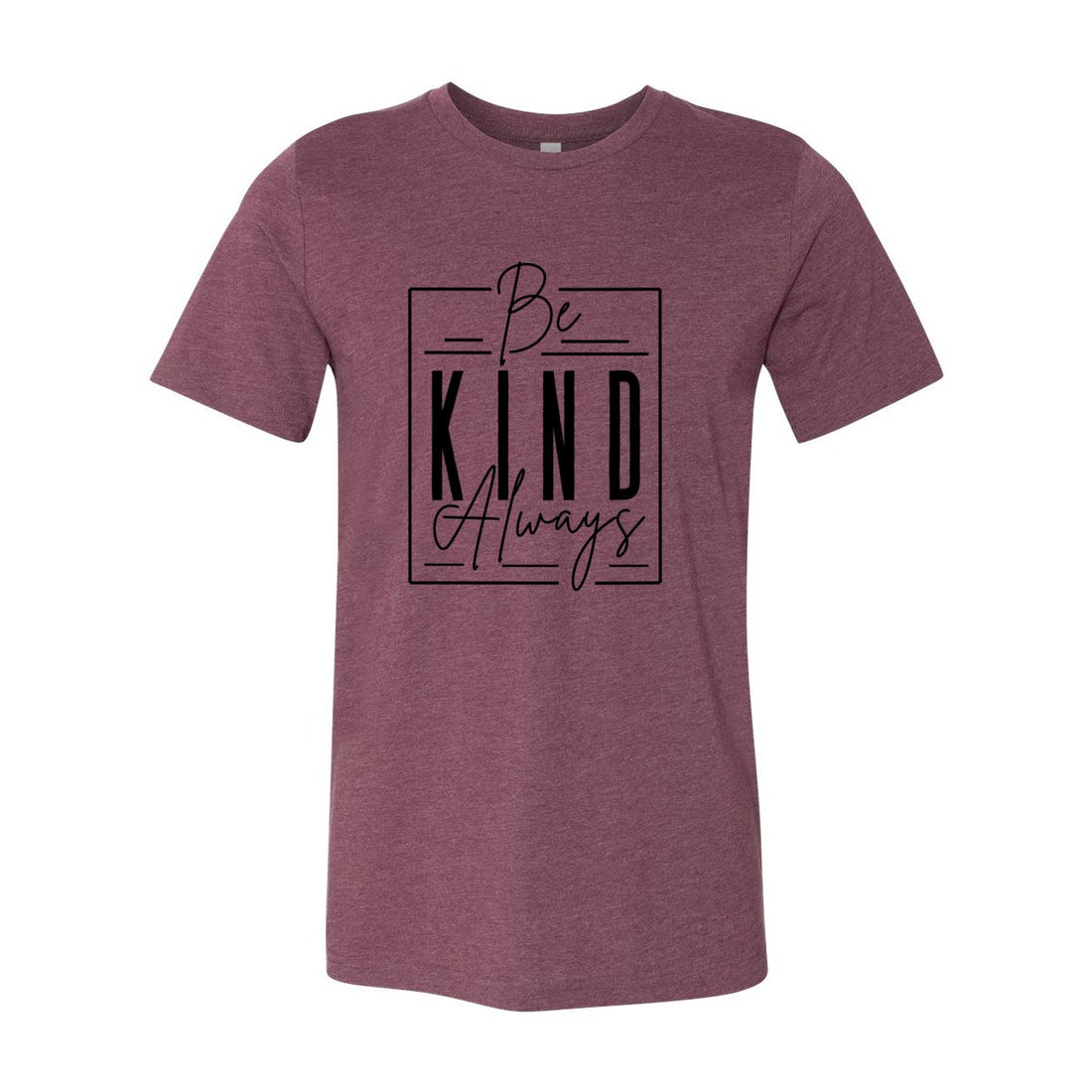 Be Kind Short Sleeve Jersey Tee - T - Shirts - Positively Sassy - Be Kind Short Sleeve Jersey Tee