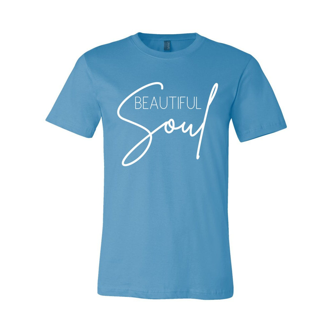 Beautiful Soul Short Sleeve Jersey Tee - T - Shirts - Positively Sassy - Beautiful Soul Short Sleeve Jersey Tee