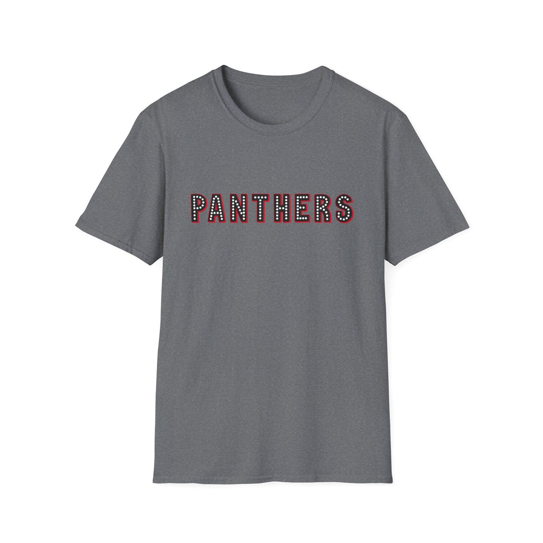 Black Panthers Unisex Softstyle T-Shirt - Perfect for Game Day, Sports Fans, and Pet Lovers - T-Shirt - Positively Sassy - Black Panthers Unisex Softstyle T-Shirt - Perfect for Game Day, Sports Fans, and Pet Lovers