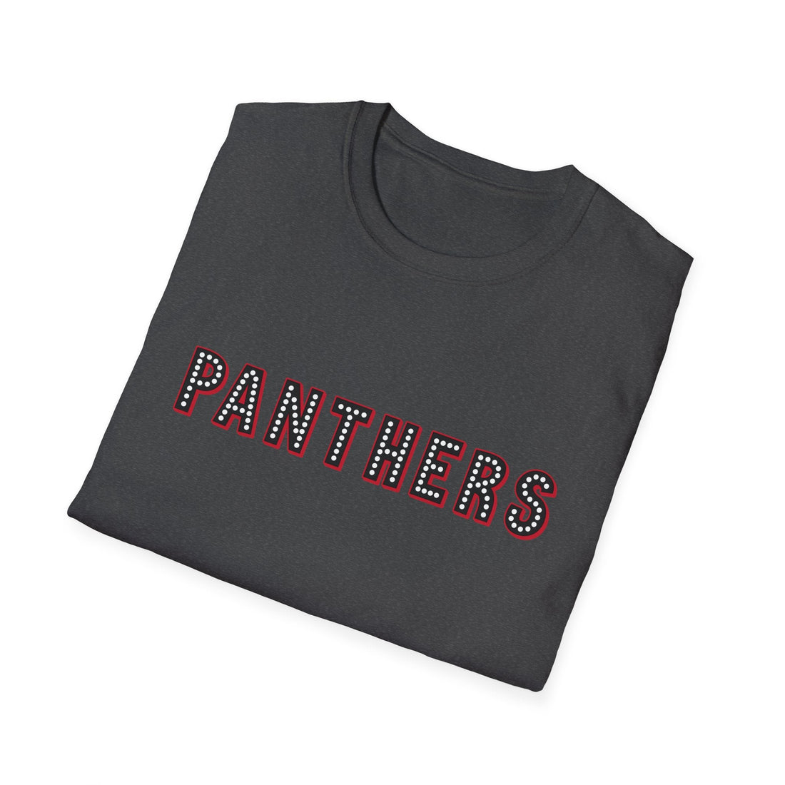 Black Panthers Unisex Softstyle T-Shirt - Perfect for Game Day, Sports Fans, and Pet Lovers - T-Shirt - Positively Sassy - Black Panthers Unisex Softstyle T-Shirt - Perfect for Game Day, Sports Fans, and Pet Lovers