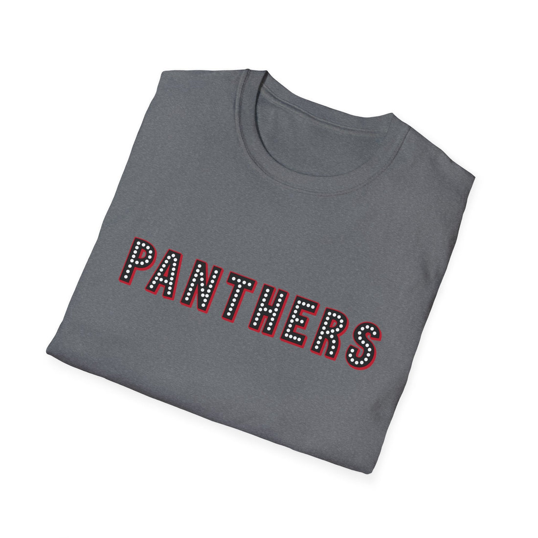 Black Panthers Unisex Softstyle T-Shirt - Perfect for Game Day, Sports Fans, and Pet Lovers - T-Shirt - Positively Sassy - Black Panthers Unisex Softstyle T-Shirt - Perfect for Game Day, Sports Fans, and Pet Lovers