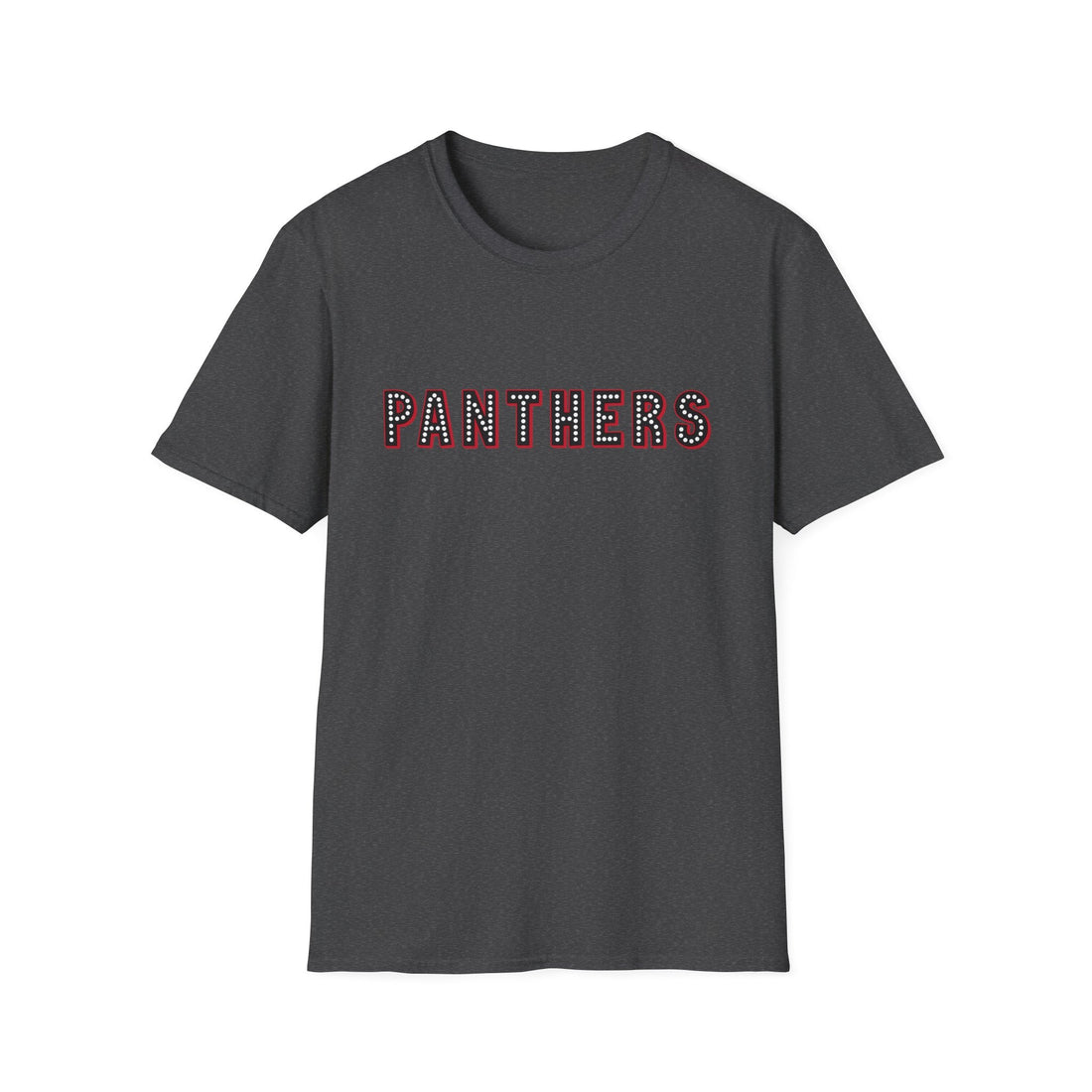 Black Panthers Unisex Softstyle T-Shirt - Perfect for Game Day, Sports Fans, and Pet Lovers - T-Shirt - Positively Sassy - Black Panthers Unisex Softstyle T-Shirt - Perfect for Game Day, Sports Fans, and Pet Lovers