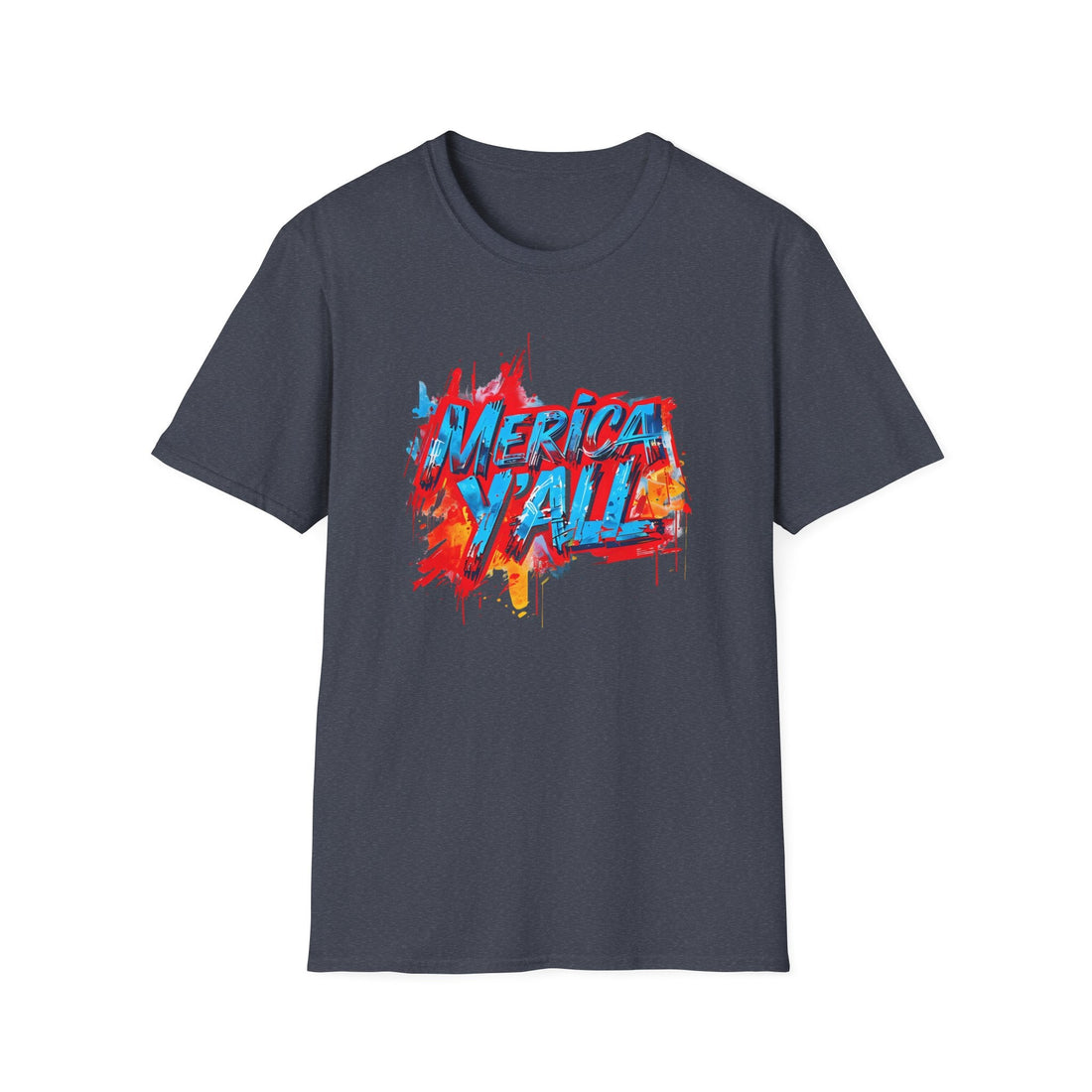 Bold Americana T-Shirt, Vintage Style Tee, Patriotic Apparel, Perfect for July 4th, Casual Everyday Wear, Gift for Freedom Lovers - T-Shirt - Positively Sassy - Bold Americana T-Shirt, Vintage Style Tee, Patriotic Apparel, Perfect for July 4th, Casual Everyday Wear, Gift for Freedom Lovers