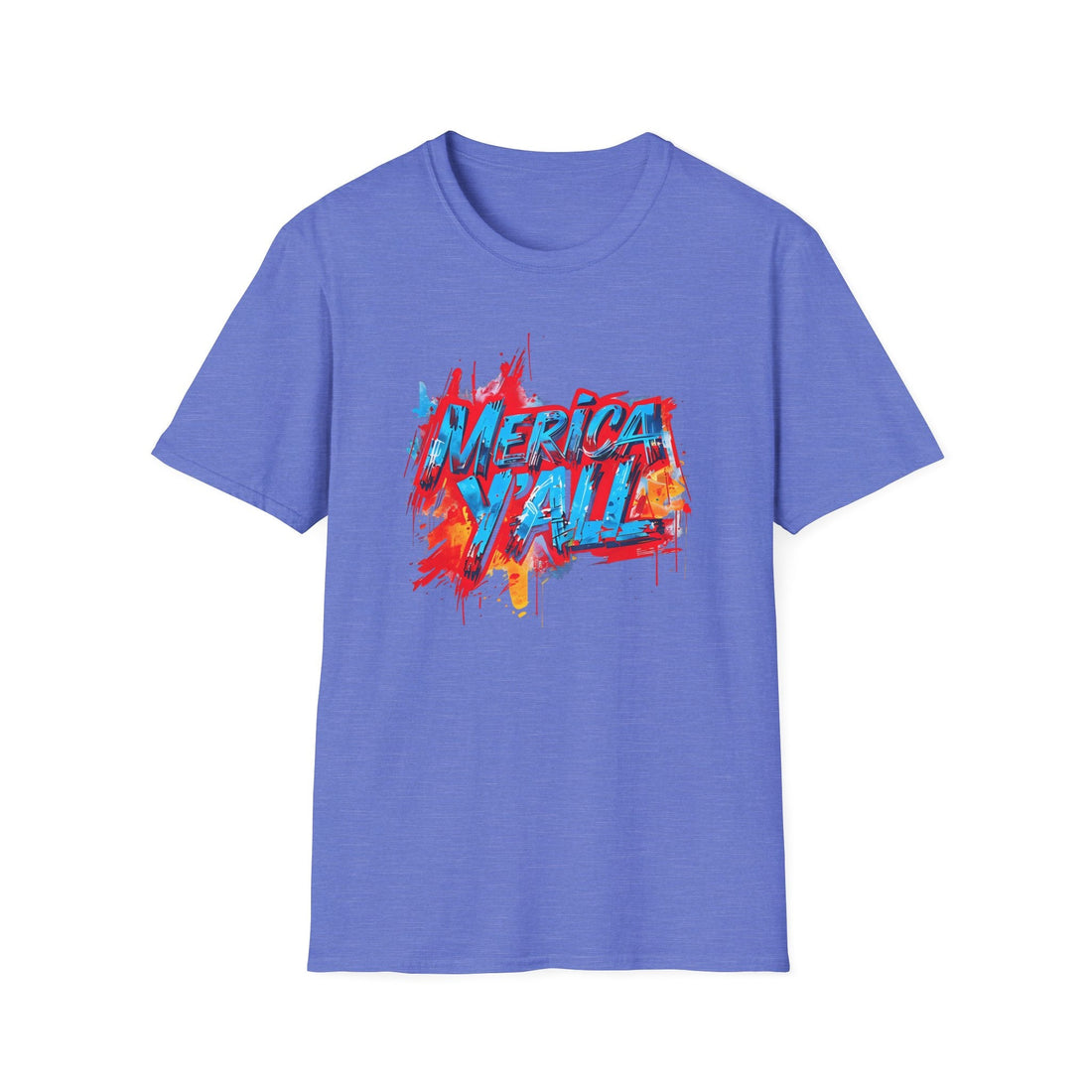 Bold Americana T-Shirt, Vintage Style Tee, Patriotic Apparel, Perfect for July 4th, Casual Everyday Wear, Gift for Freedom Lovers - T-Shirt - Positively Sassy - Bold Americana T-Shirt, Vintage Style Tee, Patriotic Apparel, Perfect for July 4th, Casual Everyday Wear, Gift for Freedom Lovers
