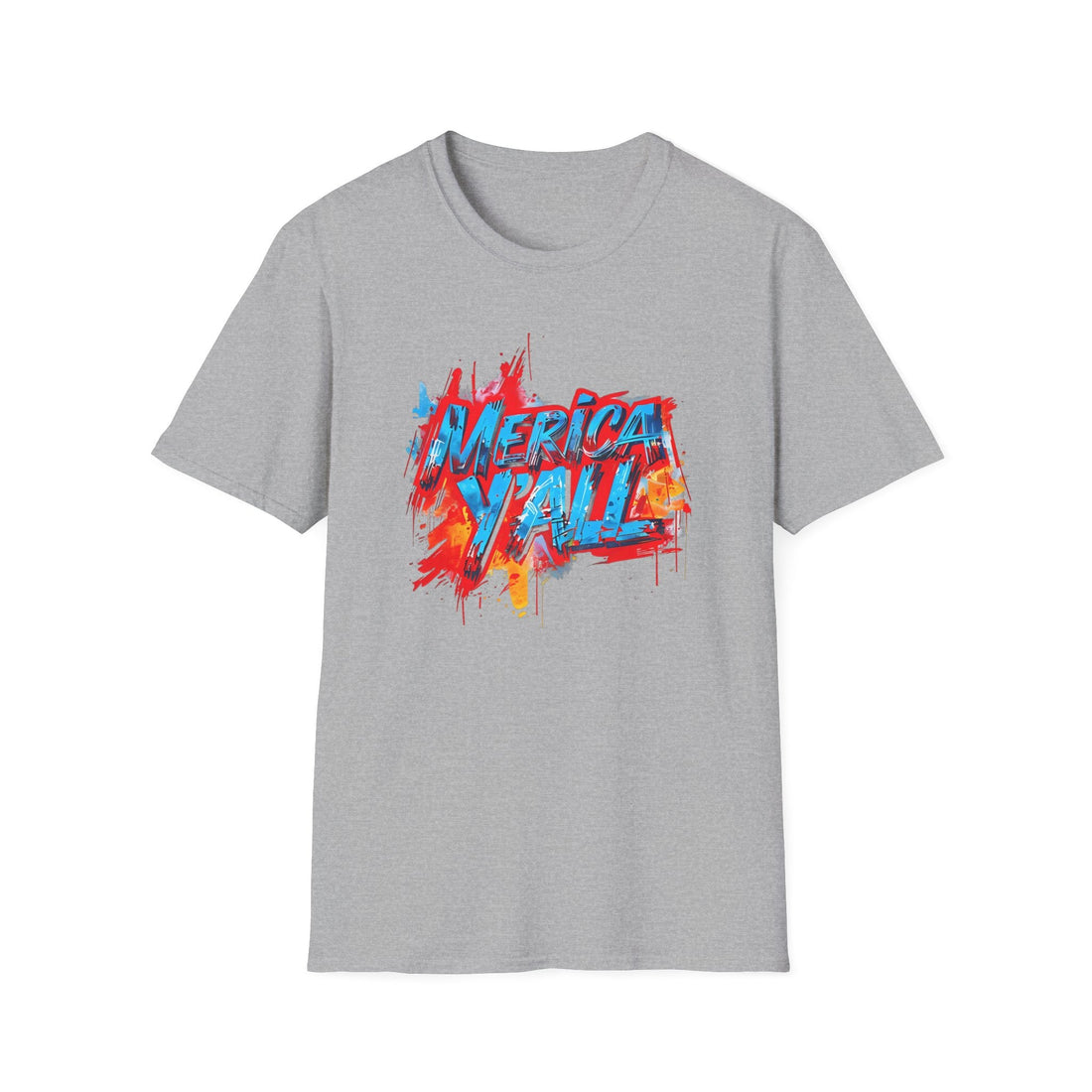 Bold Americana T-Shirt, Vintage Style Tee, Patriotic Apparel, Perfect for July 4th, Casual Everyday Wear, Gift for Freedom Lovers - T-Shirt - Positively Sassy - Bold Americana T-Shirt, Vintage Style Tee, Patriotic Apparel, Perfect for July 4th, Casual Everyday Wear, Gift for Freedom Lovers