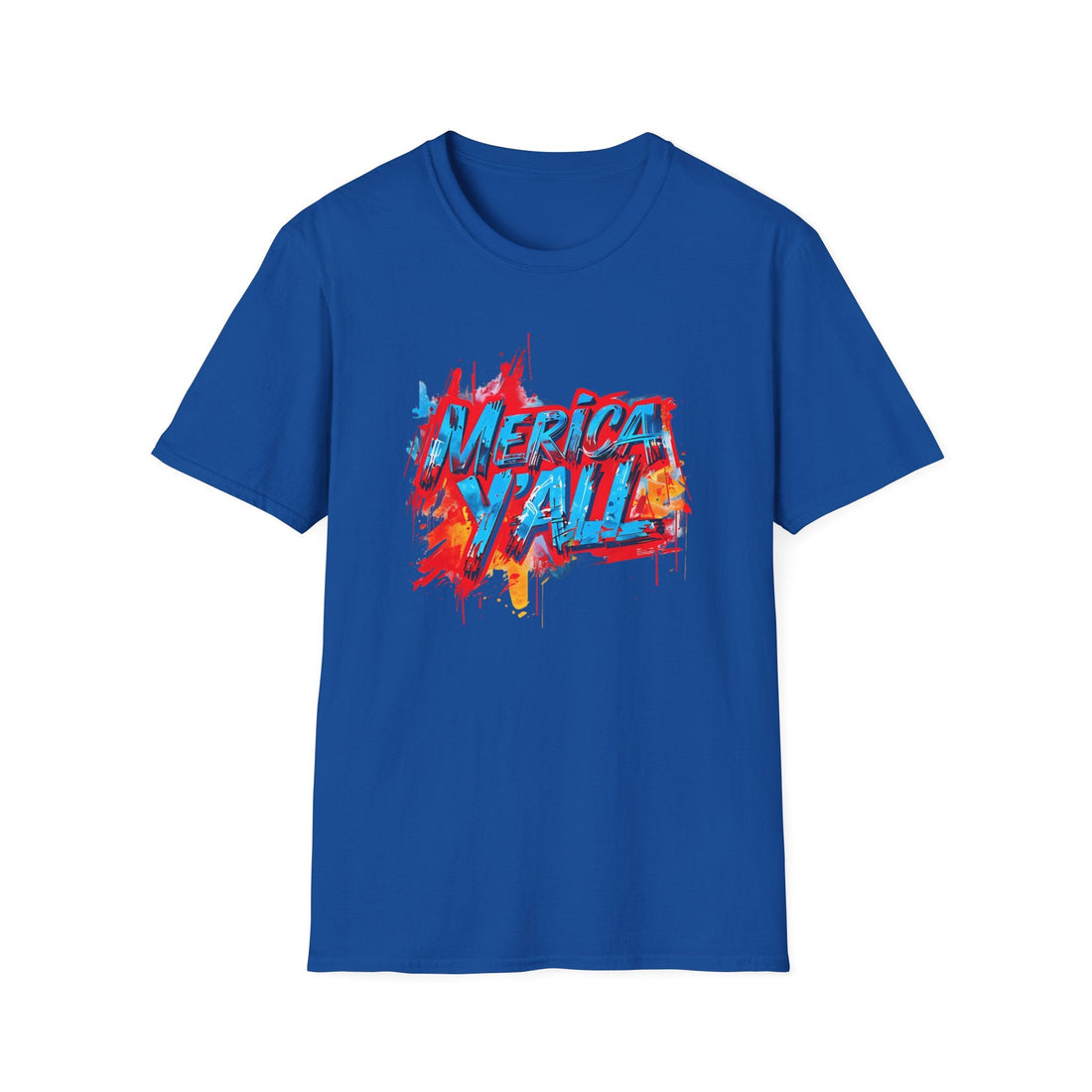 Bold Americana T-Shirt, Vintage Style Tee, Patriotic Apparel, Perfect for July 4th, Casual Everyday Wear, Gift for Freedom Lovers - T-Shirt - Positively Sassy - Bold Americana T-Shirt, Vintage Style Tee, Patriotic Apparel, Perfect for July 4th, Casual Everyday Wear, Gift for Freedom Lovers