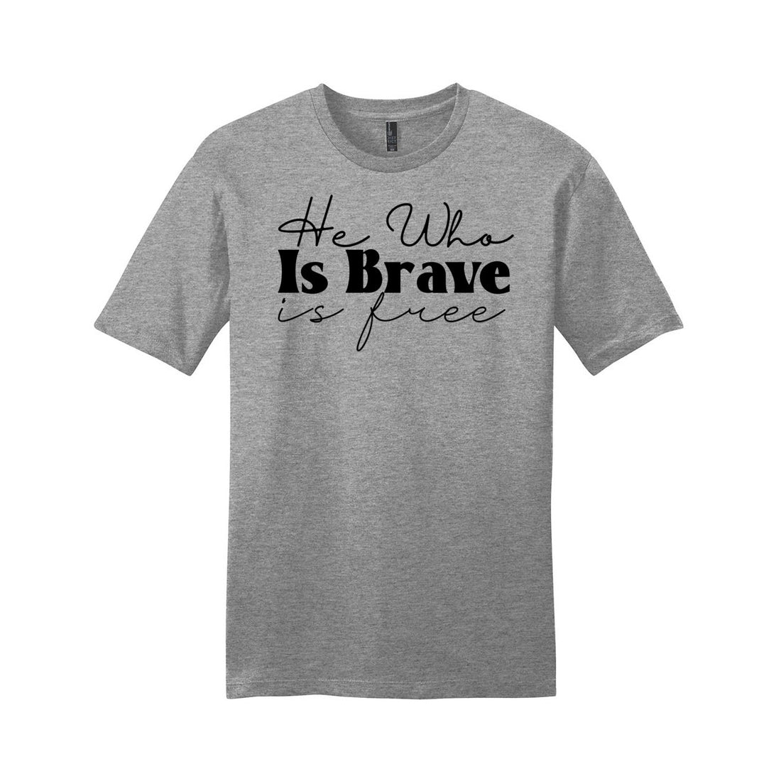 Brave & Free District Very Important Tee . DT6000 - T - Shirts - Positively Sassy - Brave & Free District Very Important Tee . DT6000