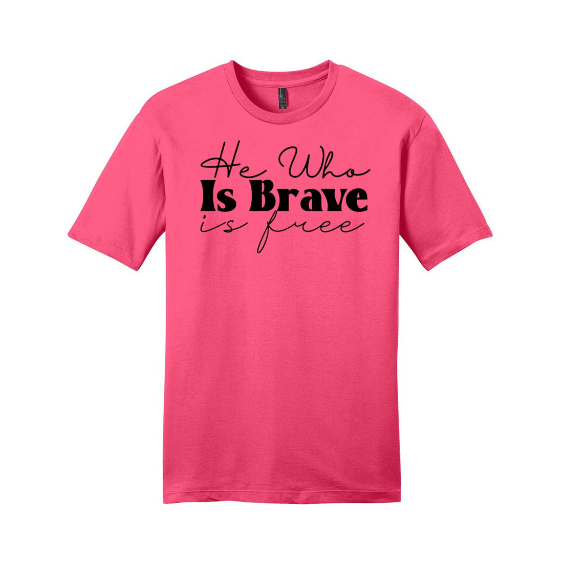 Brave & Free District Very Important Tee . DT6000 - T - Shirts - Positively Sassy - Brave & Free District Very Important Tee . DT6000