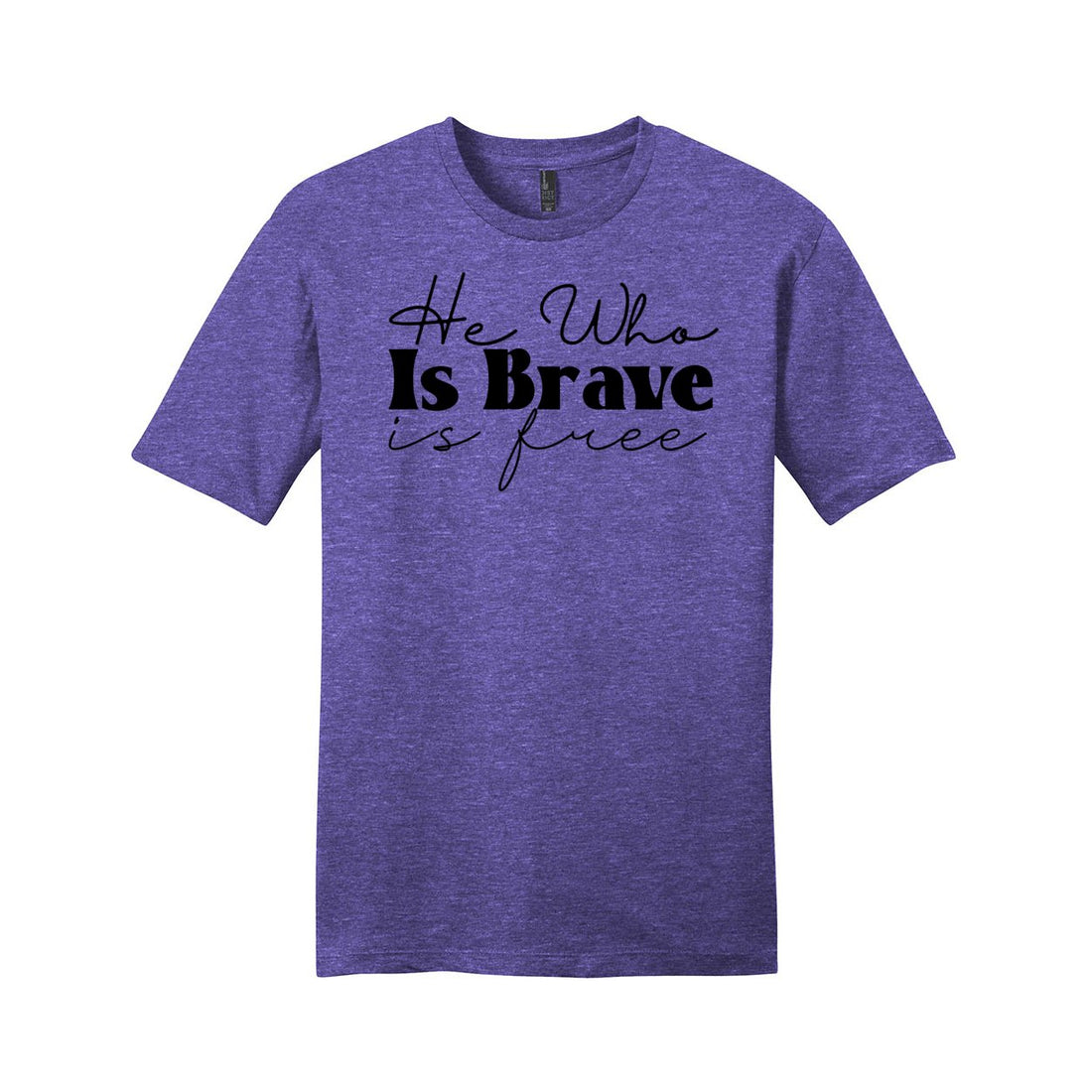 Brave & Free District Very Important Tee . DT6000 - T - Shirts - Positively Sassy - Brave & Free District Very Important Tee . DT6000