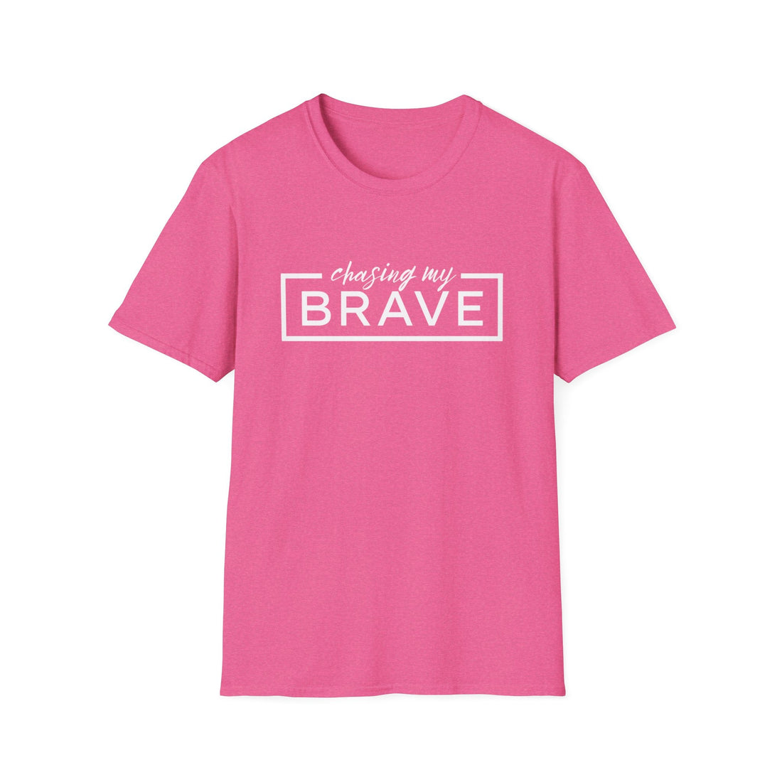 Brave Inspirational T-Shirt | Motivational Gift, Everyday Wear, Self - Love Statement, Softstyle Tee, Unisex Apparel - T-Shirt - Positively Sassy - Brave Inspirational T-Shirt | Motivational Gift, Everyday Wear, Self - Love Statement, Softstyle Tee, Unisex Apparel