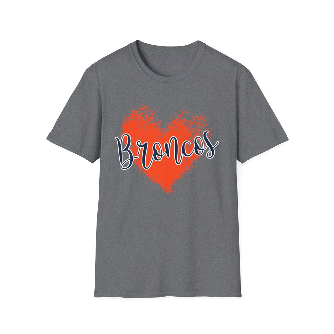 Broncos LOVE Gildan 64000 - T - Shirt - Positively Sassy - Broncos LOVE Gildan 64000