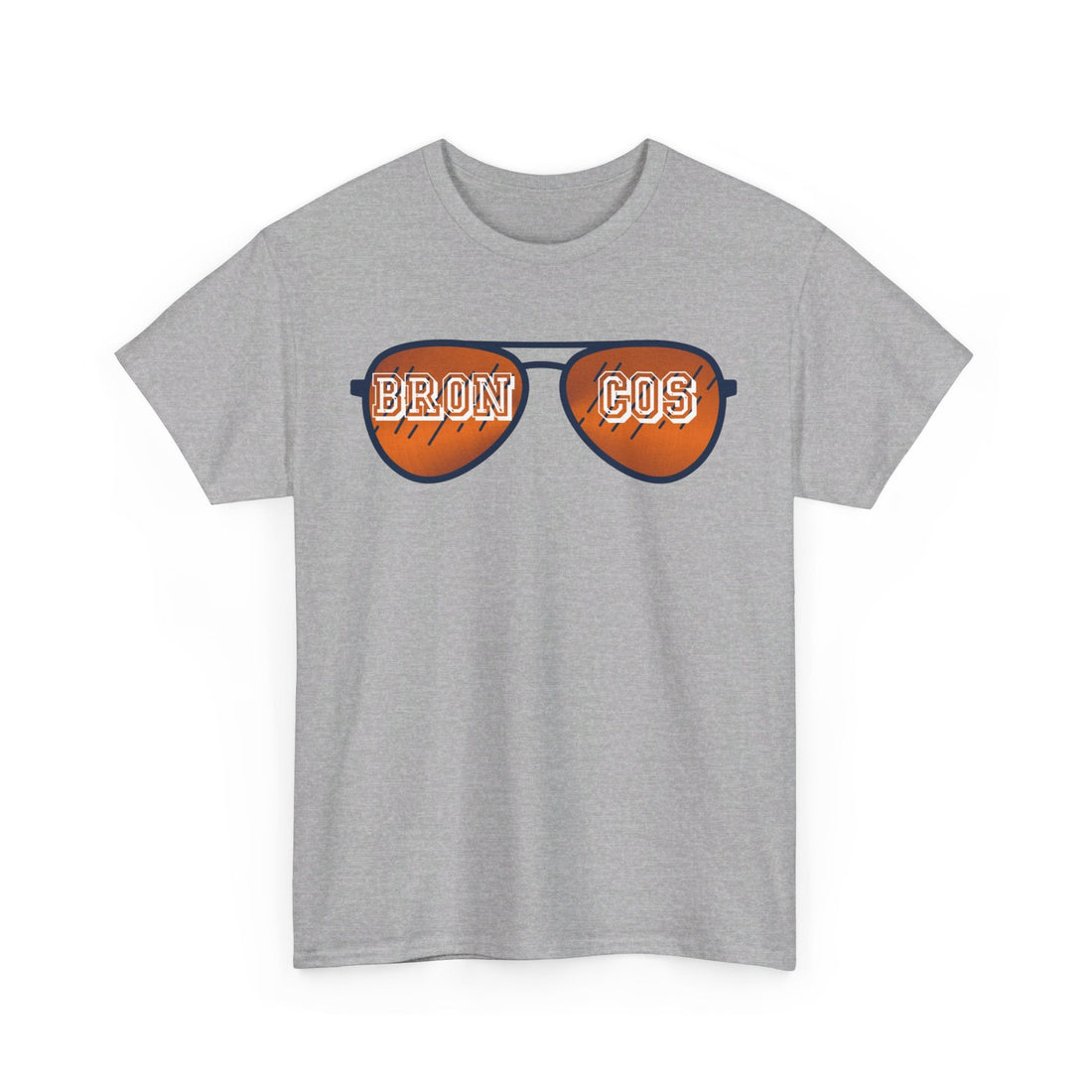 Broncos Shades Gildan 5000 - T - Shirt - Positively Sassy - Broncos Shades Gildan 5000