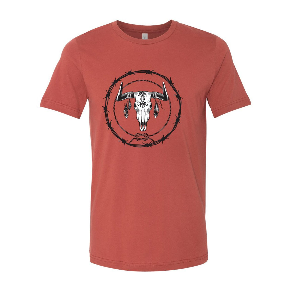 Bull Head Jersey Tee - T - Shirts - Positively Sassy - Bull Head Jersey Tee