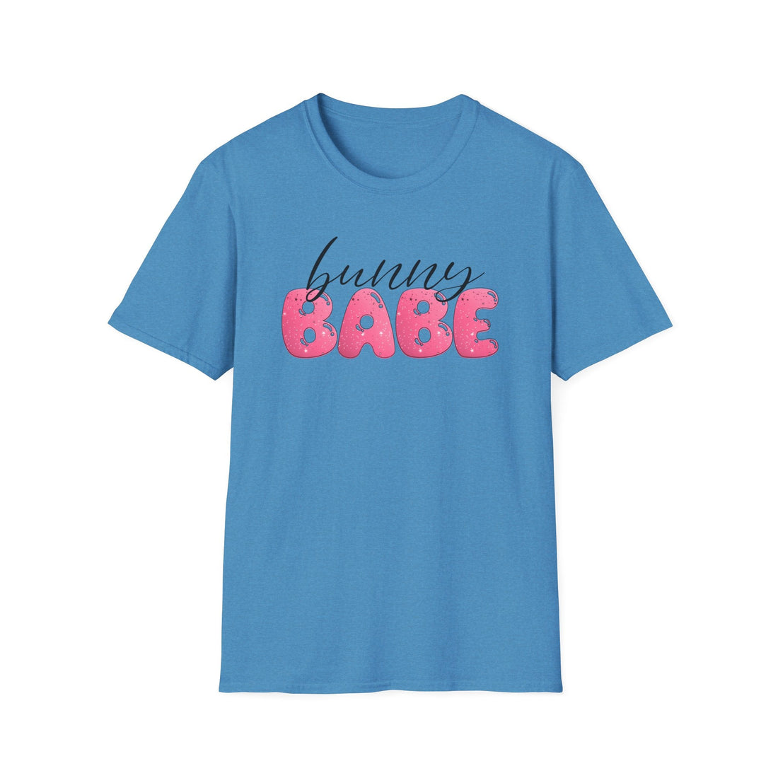 Bunny Babe Bubble Softstyle T-Shirt - T-Shirt - Positively Sassy - Bunny Babe Bubble Softstyle T-Shirt