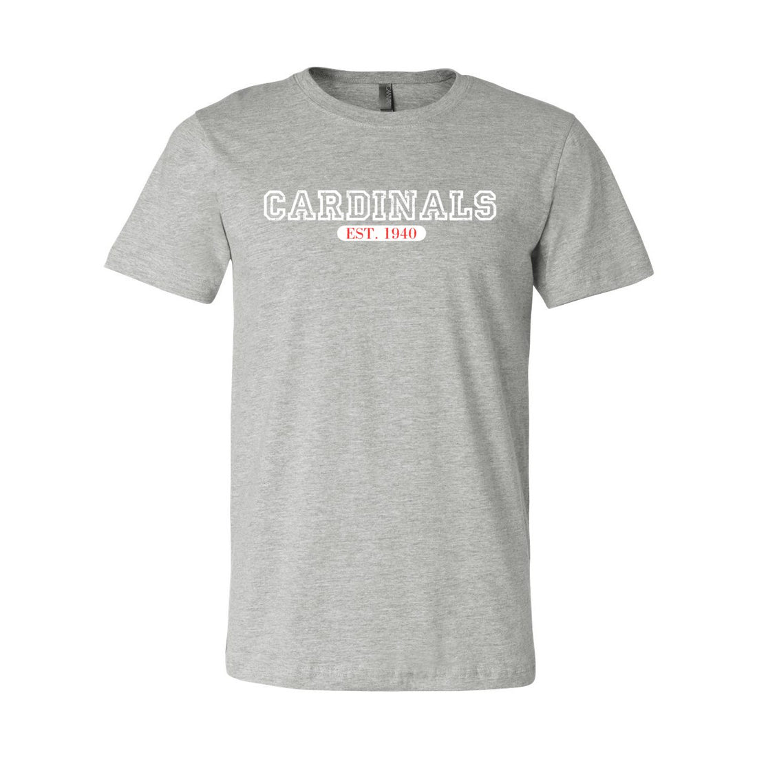 Cardinals Est. Short Sleeve Jersey Tee - T - Shirts - Positively Sassy - Cardinals Est. Short Sleeve Jersey Tee