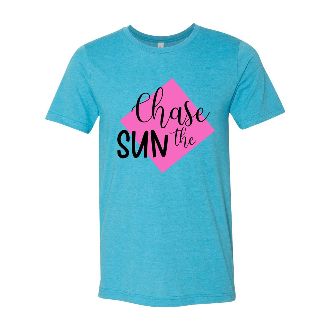 Chase The Sun Sleeve Jersey Tee - T-Shirts - Positively Sassy - Chase The Sun Sleeve Jersey Tee