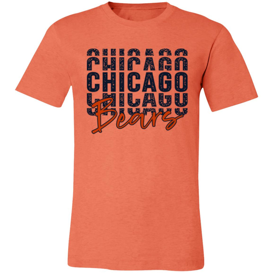 Chicago Repeat Bella 3001 - T - Shirts - Positively Sassy - Chicago Repeat Bella 3001