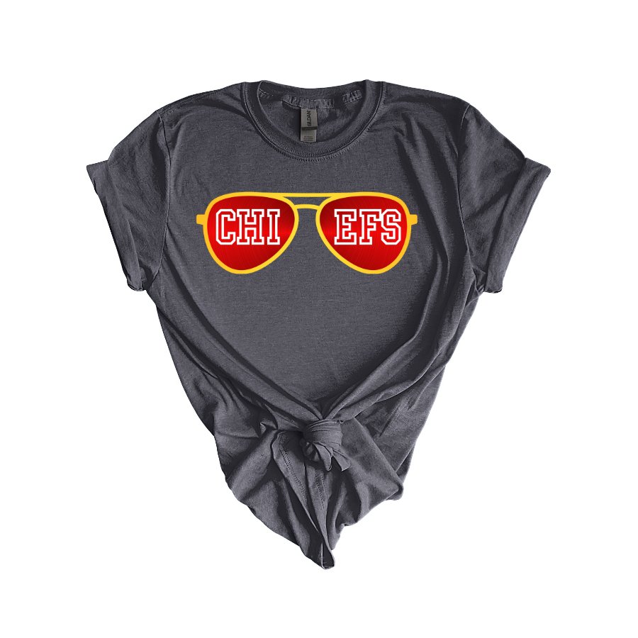 Chiefs Shades Gildan 5000 - T - Shirt - Positively Sassy - Chiefs Shades Gildan 5000