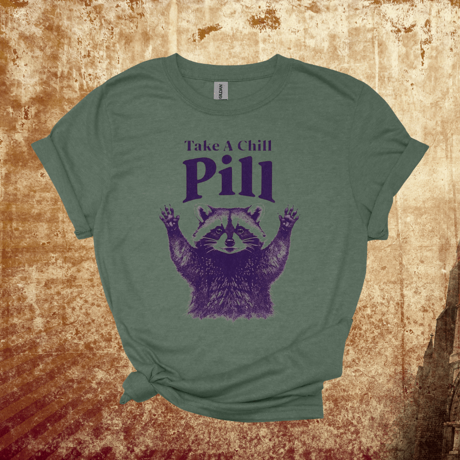 Chill Pill Softstyle T-Shirt - T-Shirt - Positively Sassy - Chill Pill Softstyle T-Shirt