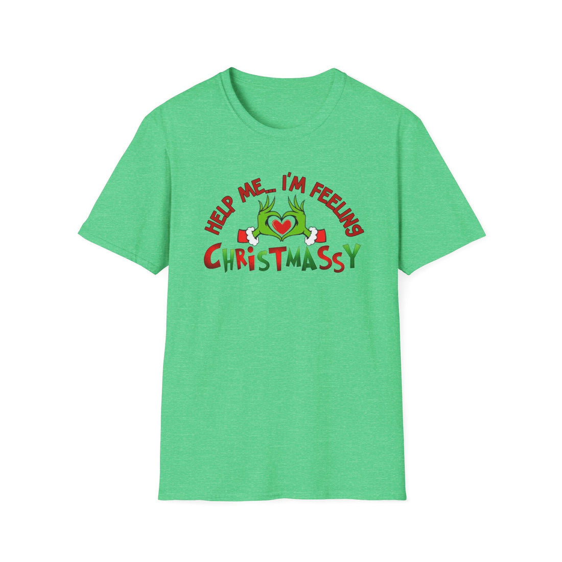 Christmassy Gildan 64000 - T-Shirt - Positively Sassy - Christmassy Gildan 64000