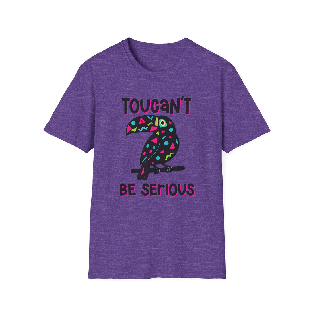 Colorful Toucan T-Shirt, Tropical Casual Wear, Fun Animal Shirt, Gift for Bird Lovers, Summer Fashion Tee, Unisex Graphic Tee - T-Shirt - Positively Sassy - Colorful Toucan T-Shirt, Tropical Casual Wear, Fun Animal Shirt, Gift for Bird Lovers, Summer Fashion Tee, Unisex Graphic Tee