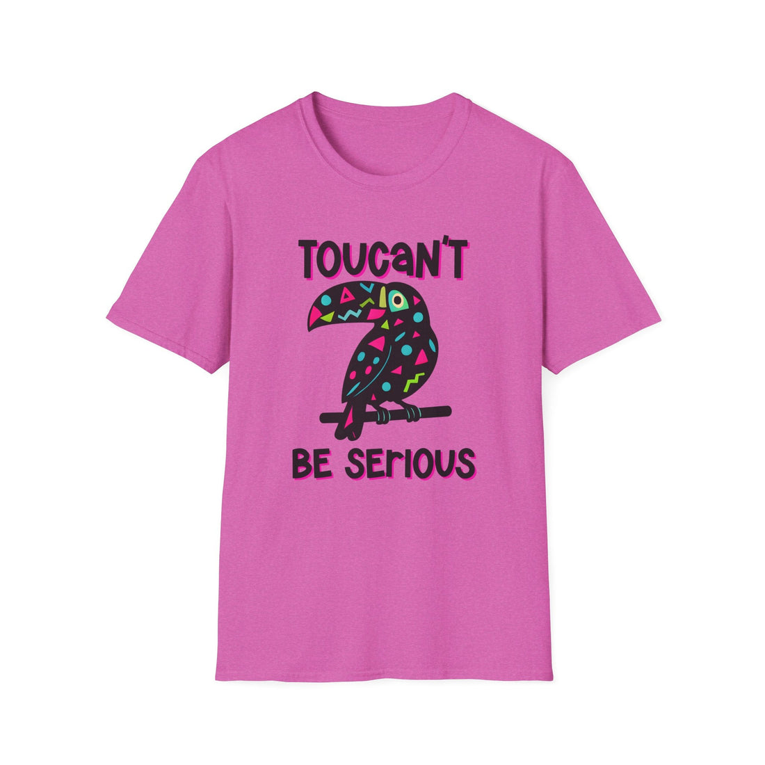 Colorful Toucan T-Shirt, Tropical Casual Wear, Fun Animal Shirt, Gift for Bird Lovers, Summer Fashion Tee, Unisex Graphic Tee - T-Shirt - Positively Sassy - Colorful Toucan T-Shirt, Tropical Casual Wear, Fun Animal Shirt, Gift for Bird Lovers, Summer Fashion Tee, Unisex Graphic Tee