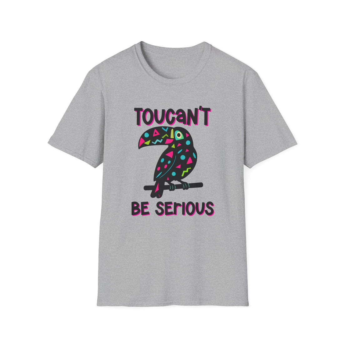 Colorful Toucan T-Shirt, Tropical Casual Wear, Fun Animal Shirt, Gift for Bird Lovers, Summer Fashion Tee, Unisex Graphic Tee - T-Shirt - Positively Sassy - Colorful Toucan T-Shirt, Tropical Casual Wear, Fun Animal Shirt, Gift for Bird Lovers, Summer Fashion Tee, Unisex Graphic Tee