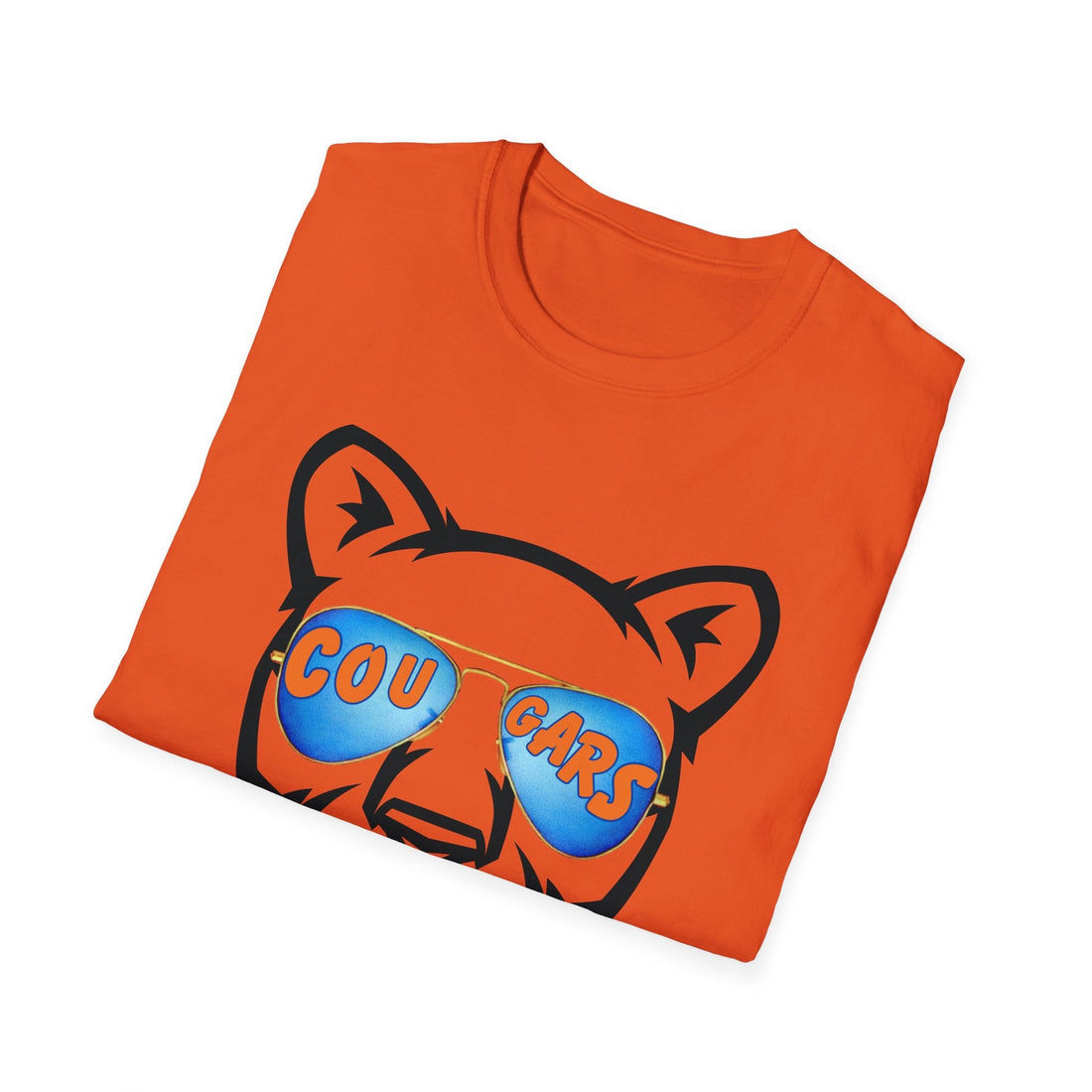 Cool Cougar T - Shirt Gildan 64000 - T - Shirt - Positively Sassy - Cool Cougar T - Shirt Gildan 64000