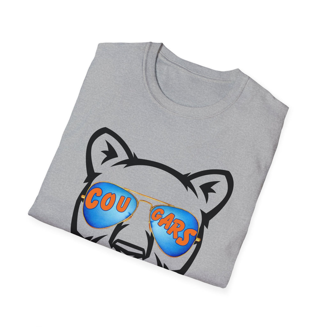 Cool Cougar T - Shirt Gildan 64000 - T - Shirt - Positively Sassy - Cool Cougar T - Shirt Gildan 64000