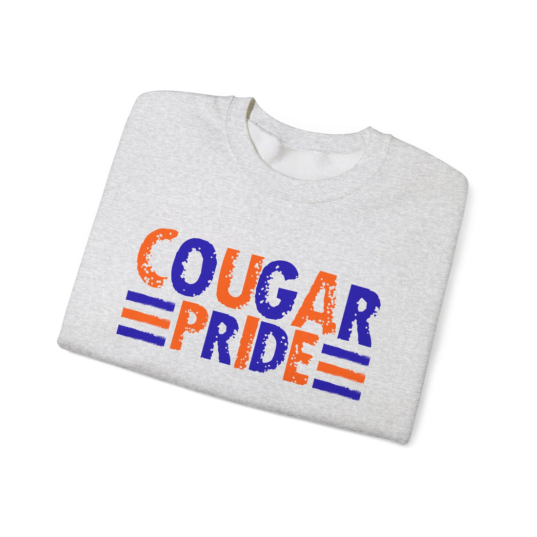 Cougar Pride (OB 15) Unisex Heavy Blend™ Crewneck Sweatshirt - Sweatshirt - Positively Sassy - Cougar Pride (OB 15) Unisex Heavy Blend™ Crewneck Sweatshirt