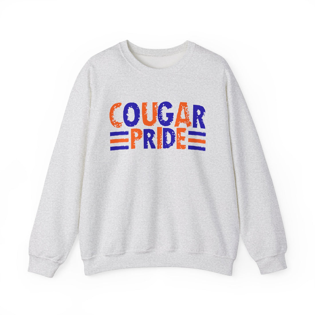 Cougar Pride (OB 15) Unisex Heavy Blend™ Crewneck Sweatshirt - Sweatshirt - Positively Sassy - Cougar Pride (OB 15) Unisex Heavy Blend™ Crewneck Sweatshirt