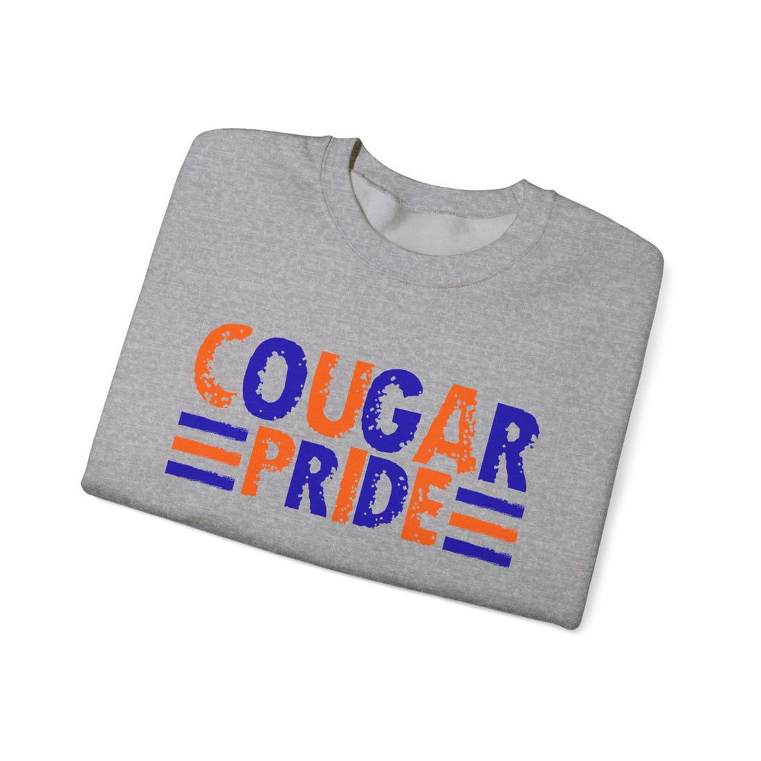 Cougar Pride (OB 15) Unisex Heavy Blend™ Crewneck Sweatshirt - Sweatshirt - Positively Sassy - Cougar Pride (OB 15) Unisex Heavy Blend™ Crewneck Sweatshirt