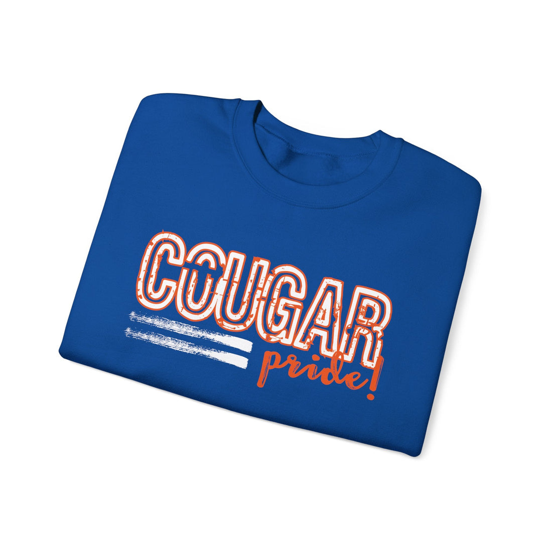 Cougar Pride (OB 18) Unisex Heavy Blend™ Crewneck Sweatshirt - Sweatshirt - Positively Sassy - Cougar Pride (OB 18) Unisex Heavy Blend™ Crewneck Sweatshirt