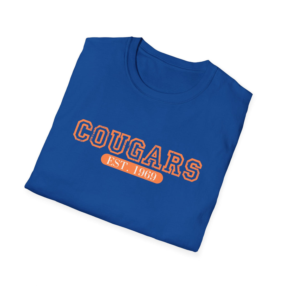 Cougars 1969 (OB 9) Gildan 64000 Unisex Softstyle T-Shirt - T-Shirt - Positively Sassy - Cougars 1969 (OB 9) Gildan 64000 Unisex Softstyle T-Shirt