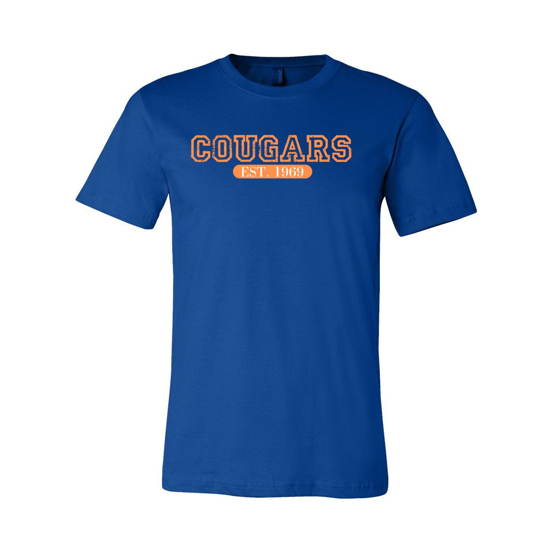 Cougars Est. Short Sleeve Jersey Tee - T - Shirts - Positively Sassy - Cougars Est. Short Sleeve Jersey Tee