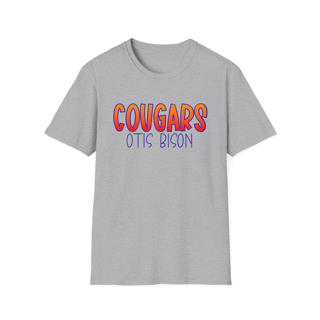 Cougars OB (OB 12) Gildan 64000 Unisex Softstyle T-Shirt - T-Shirt - Positively Sassy - Cougars OB (OB 12) Gildan 64000 Unisex Softstyle T-Shirt