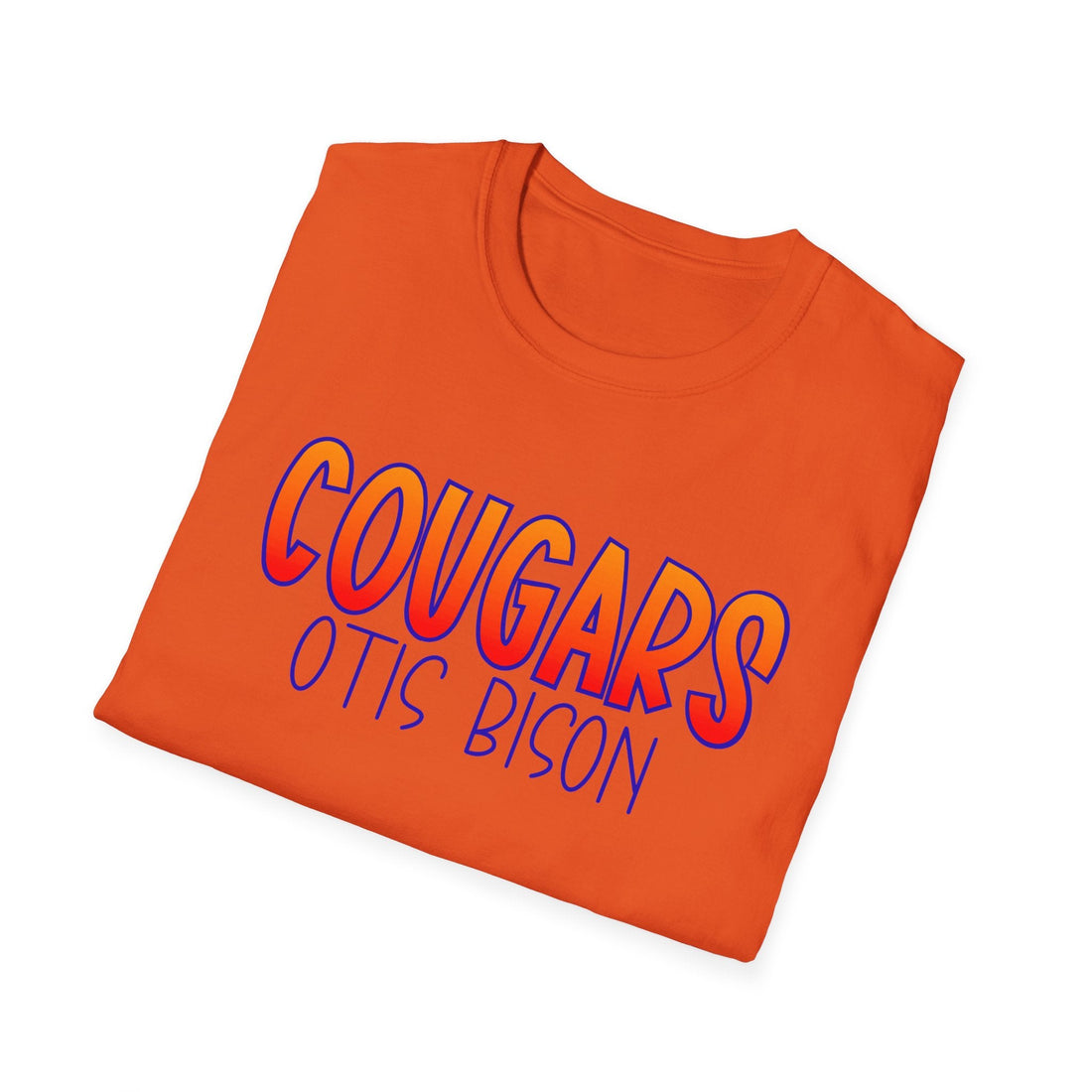 Cougars OB (OB 12) Gildan 64000 Unisex Softstyle T-Shirt - T-Shirt - Positively Sassy - Cougars OB (OB 12) Gildan 64000 Unisex Softstyle T-Shirt