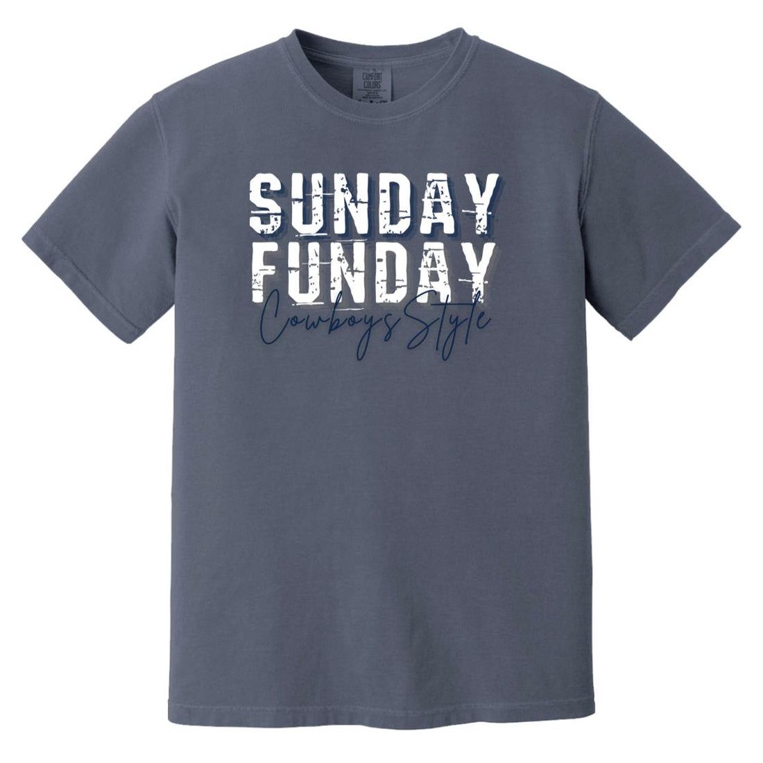 Cowboy Style Comfort Colors - T - Shirts - Positively Sassy - Cowboy Style Comfort Colors