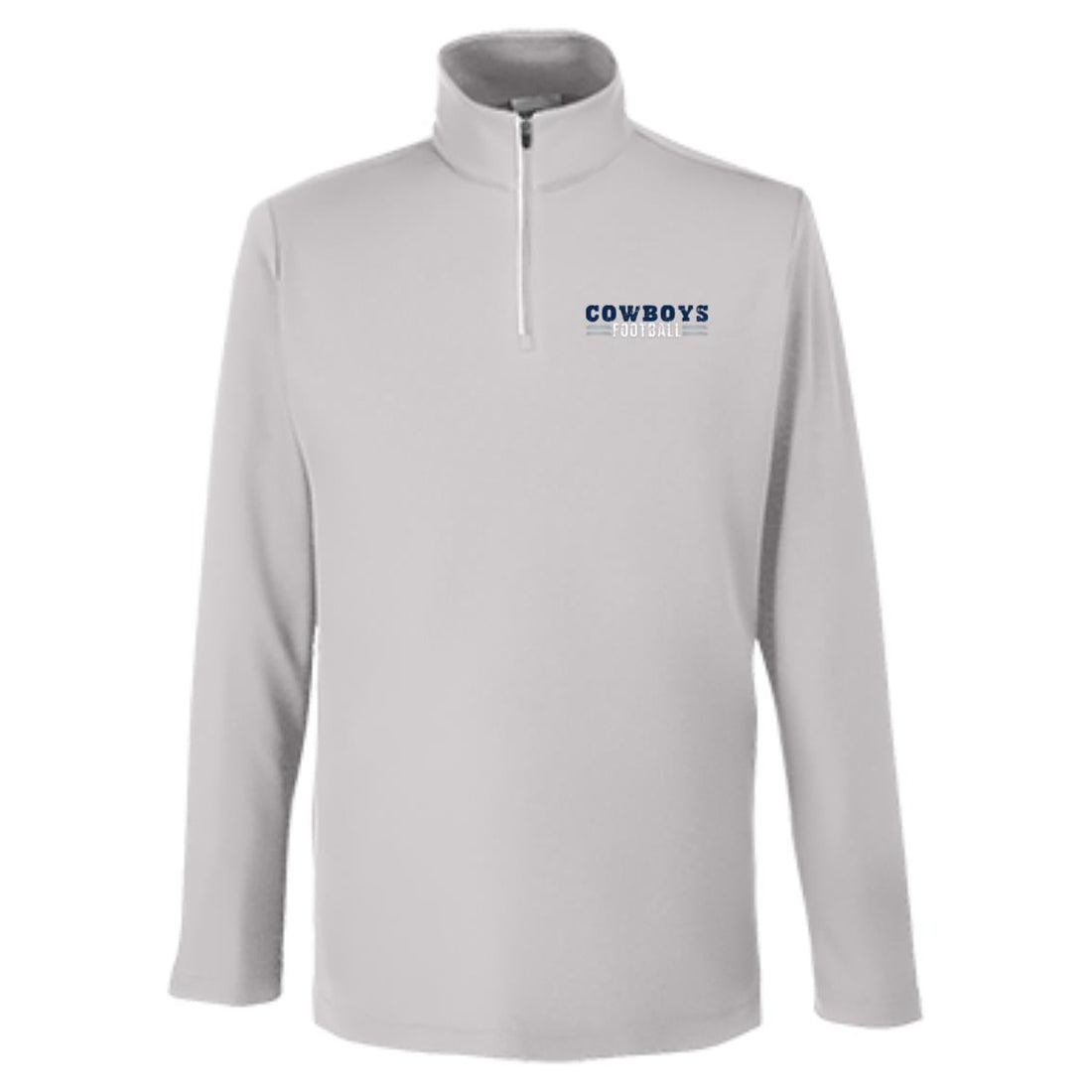 Cowboys Football 1/4 Zip Pullover - Pullover - Positively Sassy - Cowboys Football 1/4 Zip Pullover