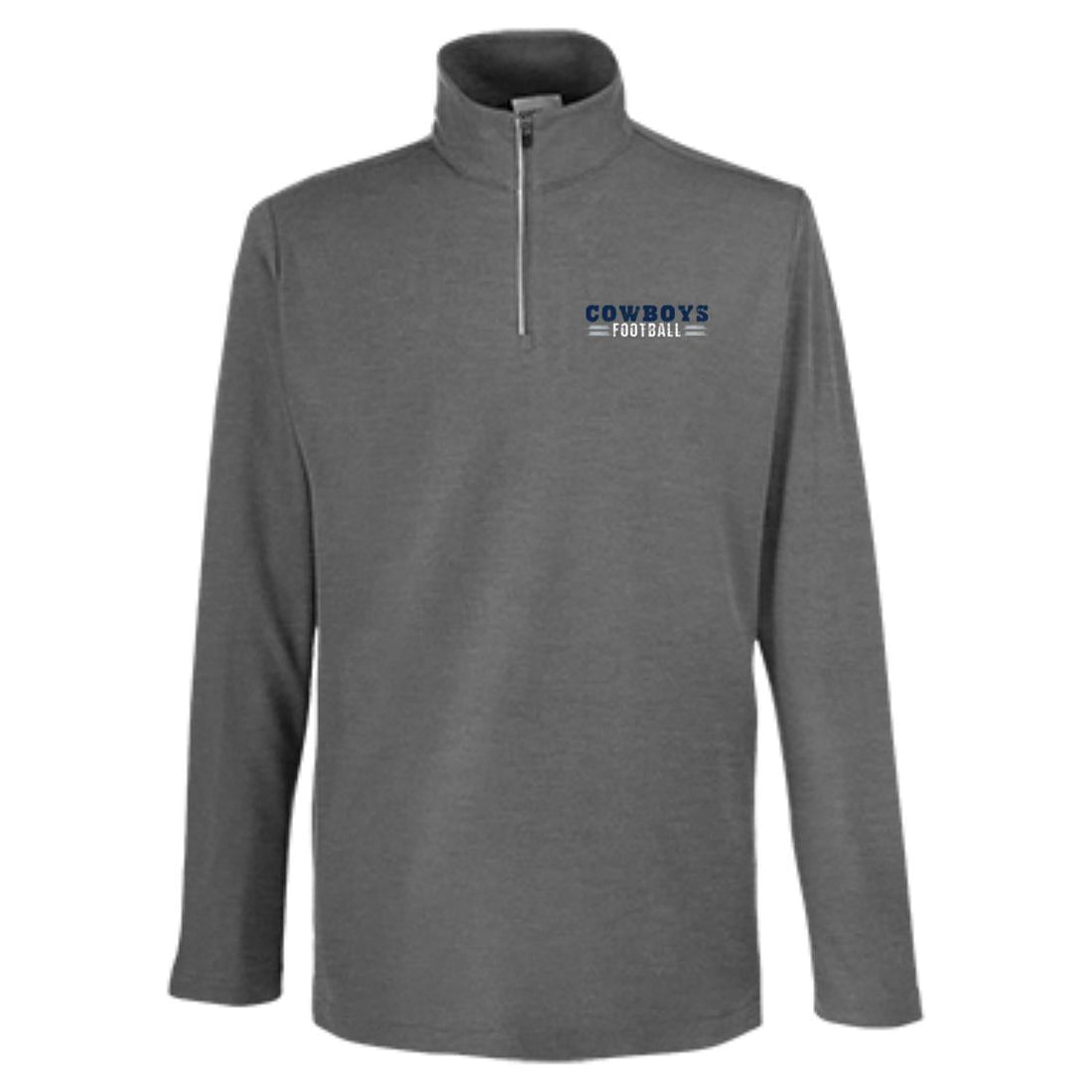 Cowboys Football 1/4 Zip Pullover - Pullover - Positively Sassy - Cowboys Football 1/4 Zip Pullover