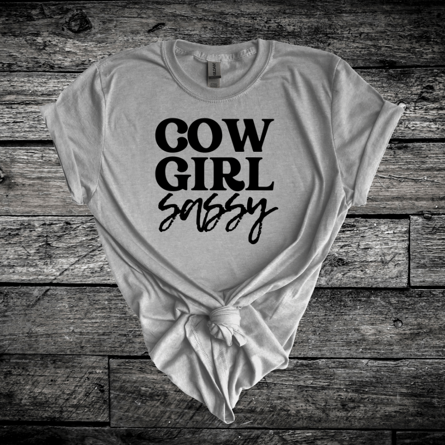 Cowgirl Sassy Softstyle T-Shirt - T-Shirt - Positively Sassy - Cowgirl Sassy Softstyle T-Shirt