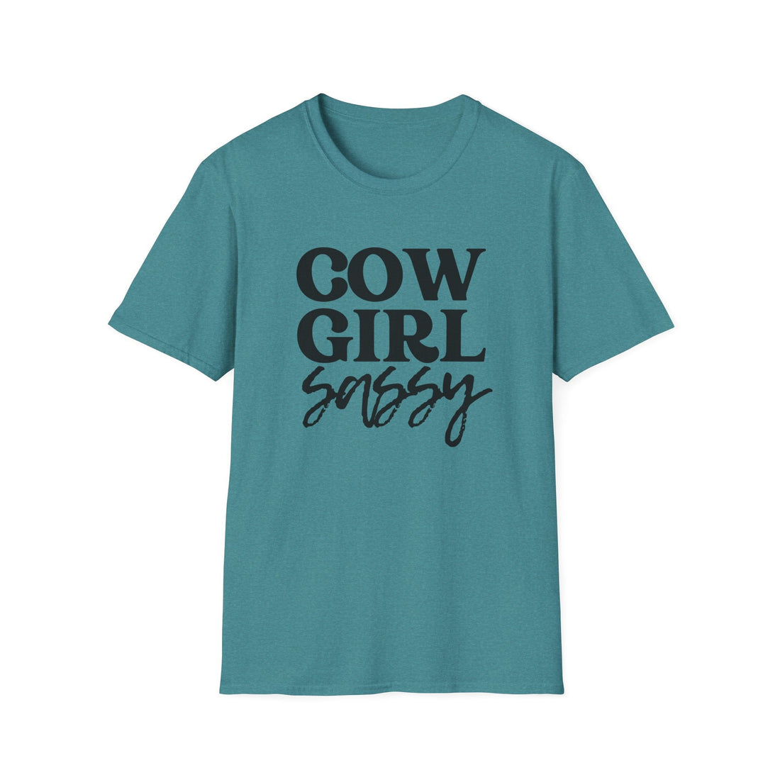 Cowgirl Sassy Softstyle T-Shirt - T-Shirt - Positively Sassy - Cowgirl Sassy Softstyle T-Shirt