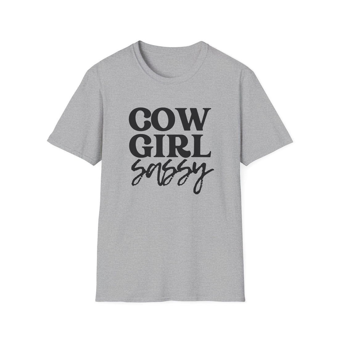 Cowgirl Sassy Softstyle T-Shirt - T-Shirt - Positively Sassy - Cowgirl Sassy Softstyle T-Shirt