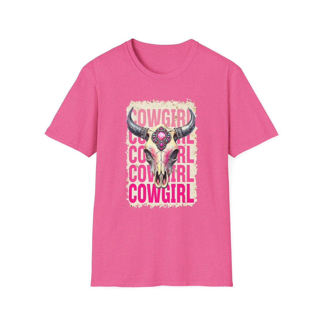 Cowgirl Softstyle T-Shirt - T-Shirt - Positively Sassy - Cowgirl Softstyle T-Shirt