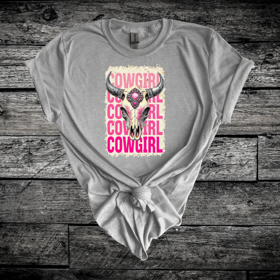 Cowgirl Softstyle T-Shirt - T-Shirt - Positively Sassy - Cowgirl Softstyle T-Shirt