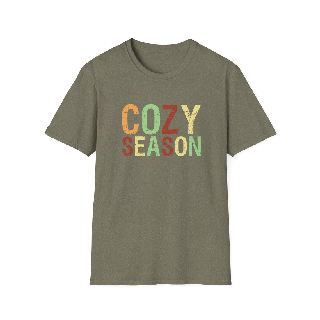 Cozy Season T-Shirt | Unisex Softstyle Tee, Fall Apparel, Autumn Shirt, Gift for Friends, Casual Wear - T-Shirt - Positively Sassy - Cozy Season T-Shirt | Unisex Softstyle Tee, Fall Apparel, Autumn Shirt, Gift for Friends, Casual Wear